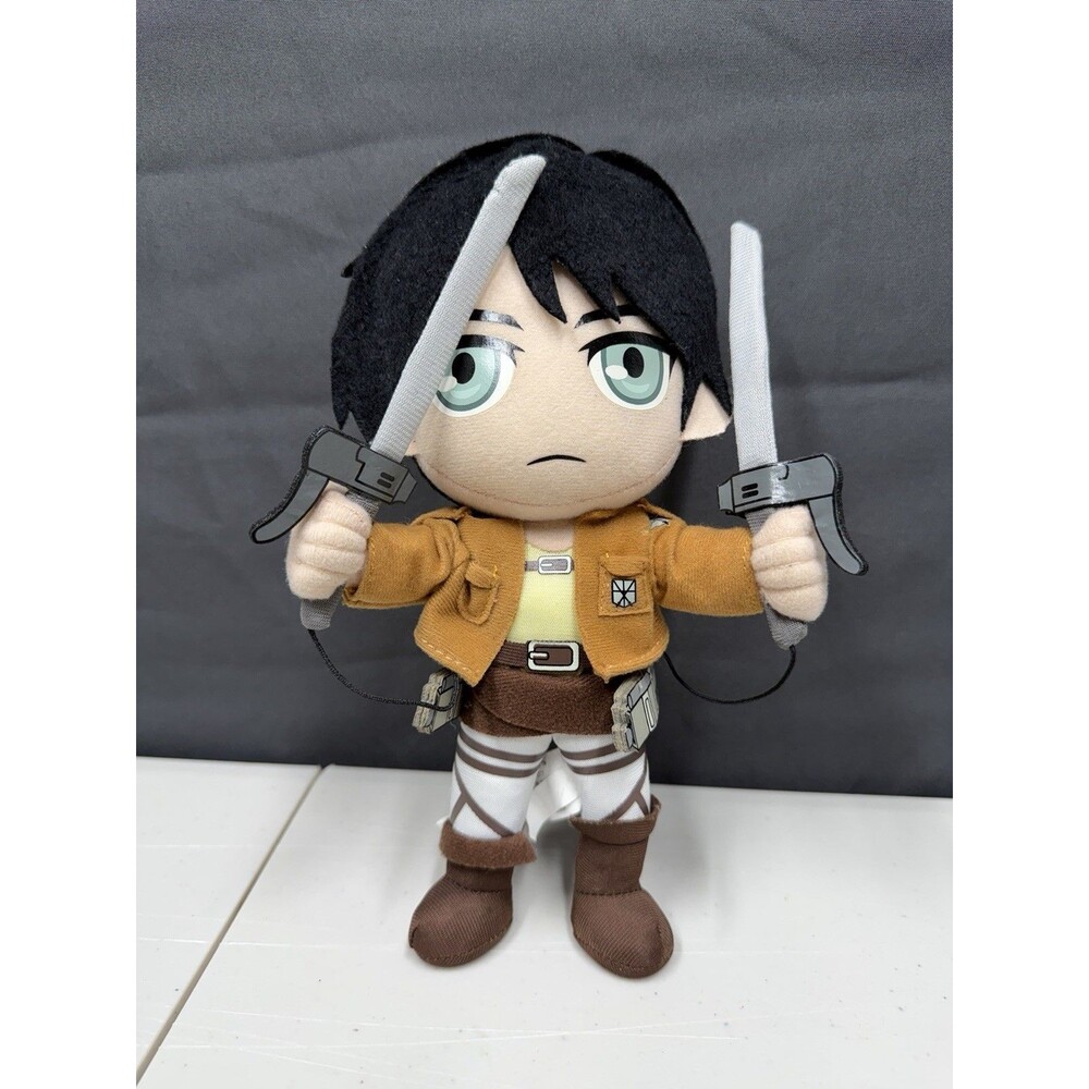 Attack On Titan Eren Yeager Jaeger Plush Plushie Toy Anime Manga 2014